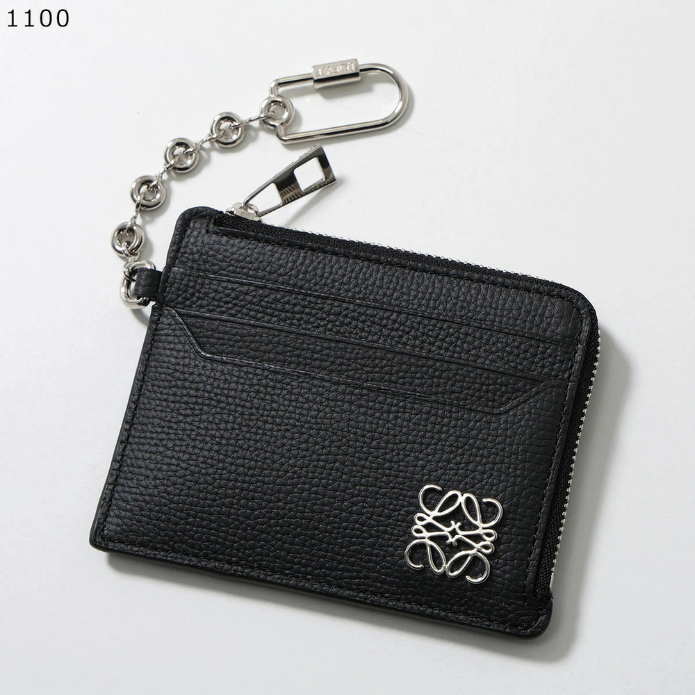 Loewe coin case Wallet leather card anagram fragment wallet